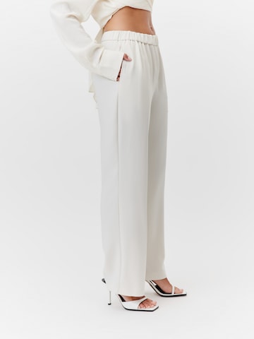 LeGer by Lena Gercke Regular Trousers 'Aylin' in White