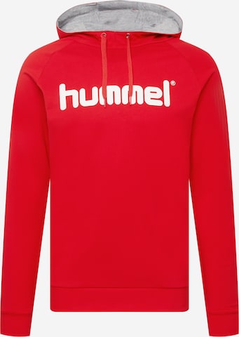 Hummel - Sweatshirt em vermelho: frente
