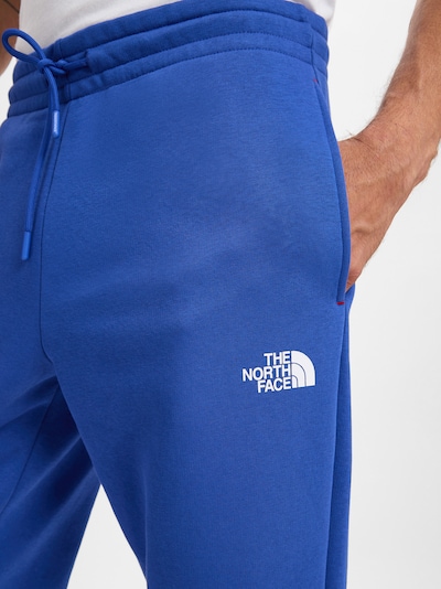 THE NORTH FACE Pantalon en indigo / rouge foncé / blanc, Vue avec produit