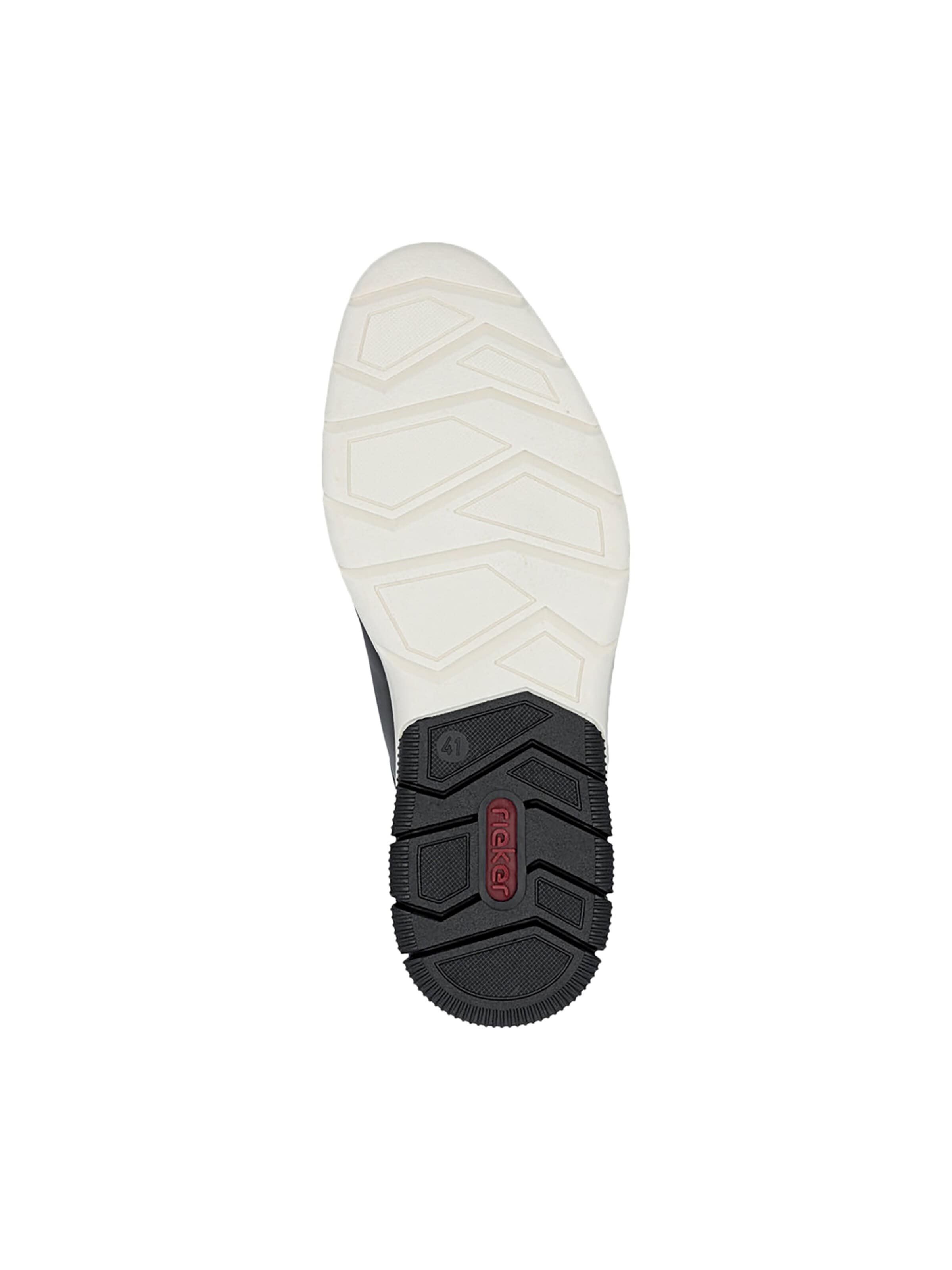 Chaussure basse 'Sneaker aus Clarino-Leder' Rieker en noir