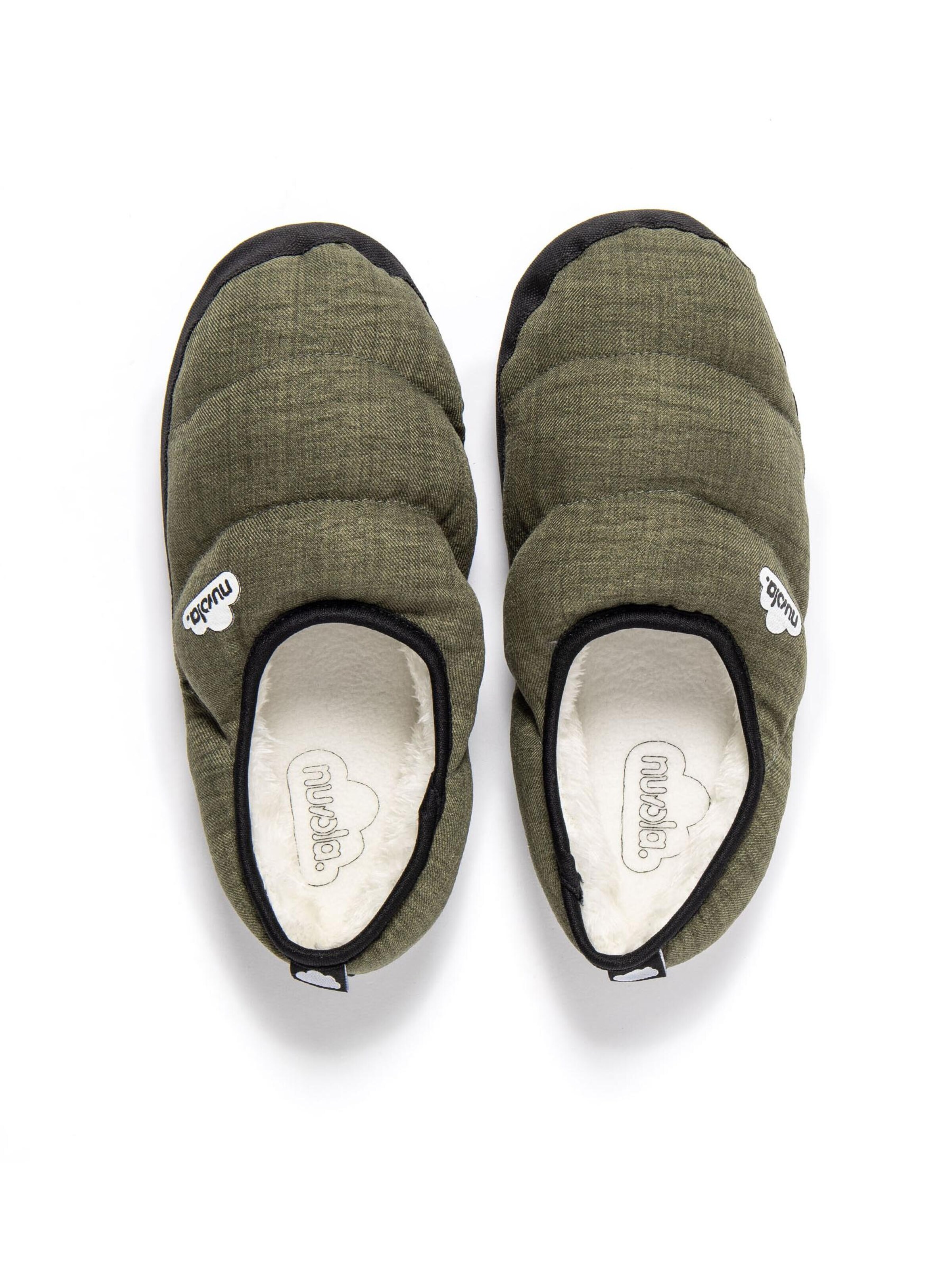 Nuvola. - Zapatillas de casa 'Marbled Chill' en verde