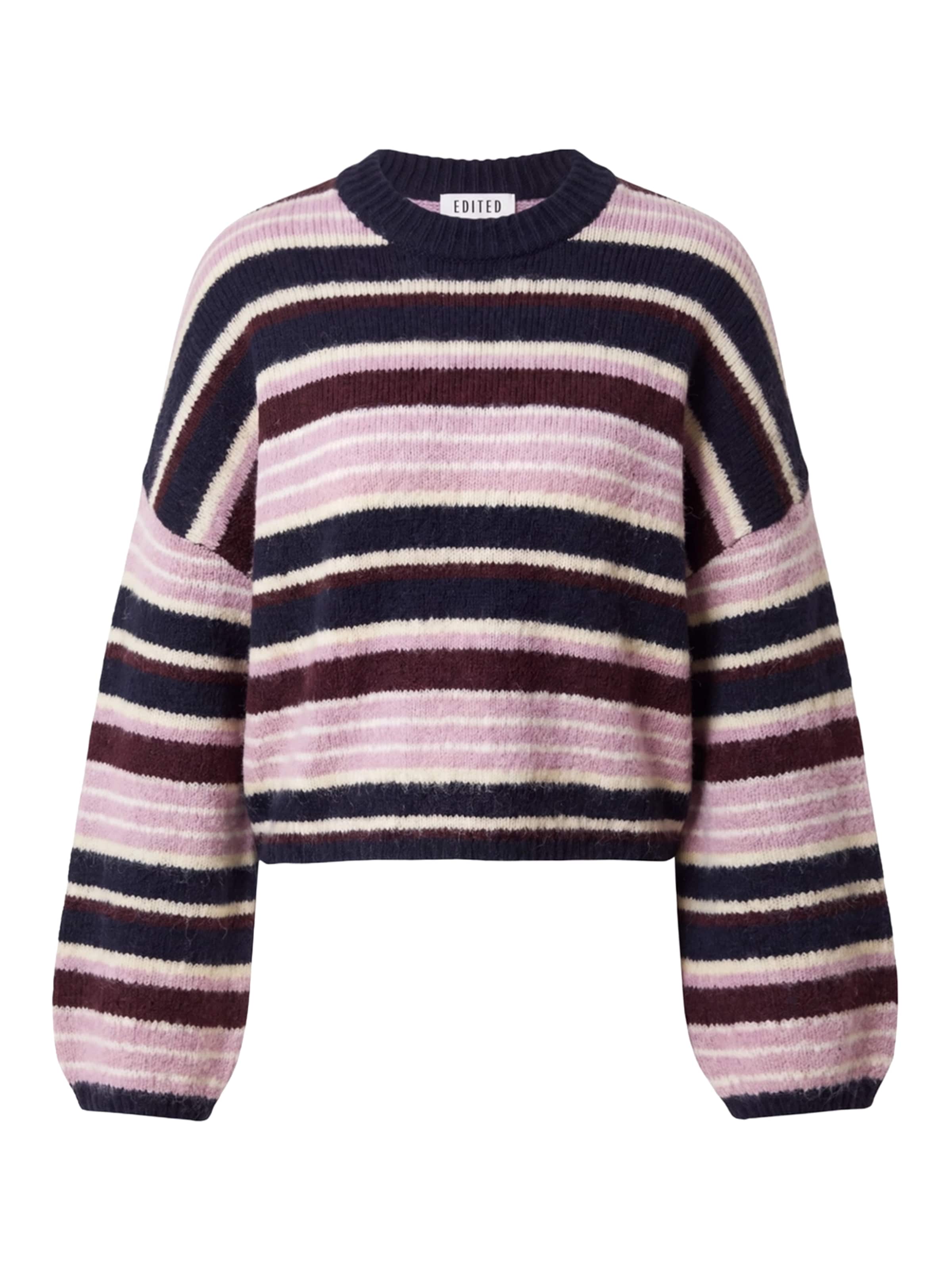 EDITED Sweter 'Lainey' w kolorze szary: przód
