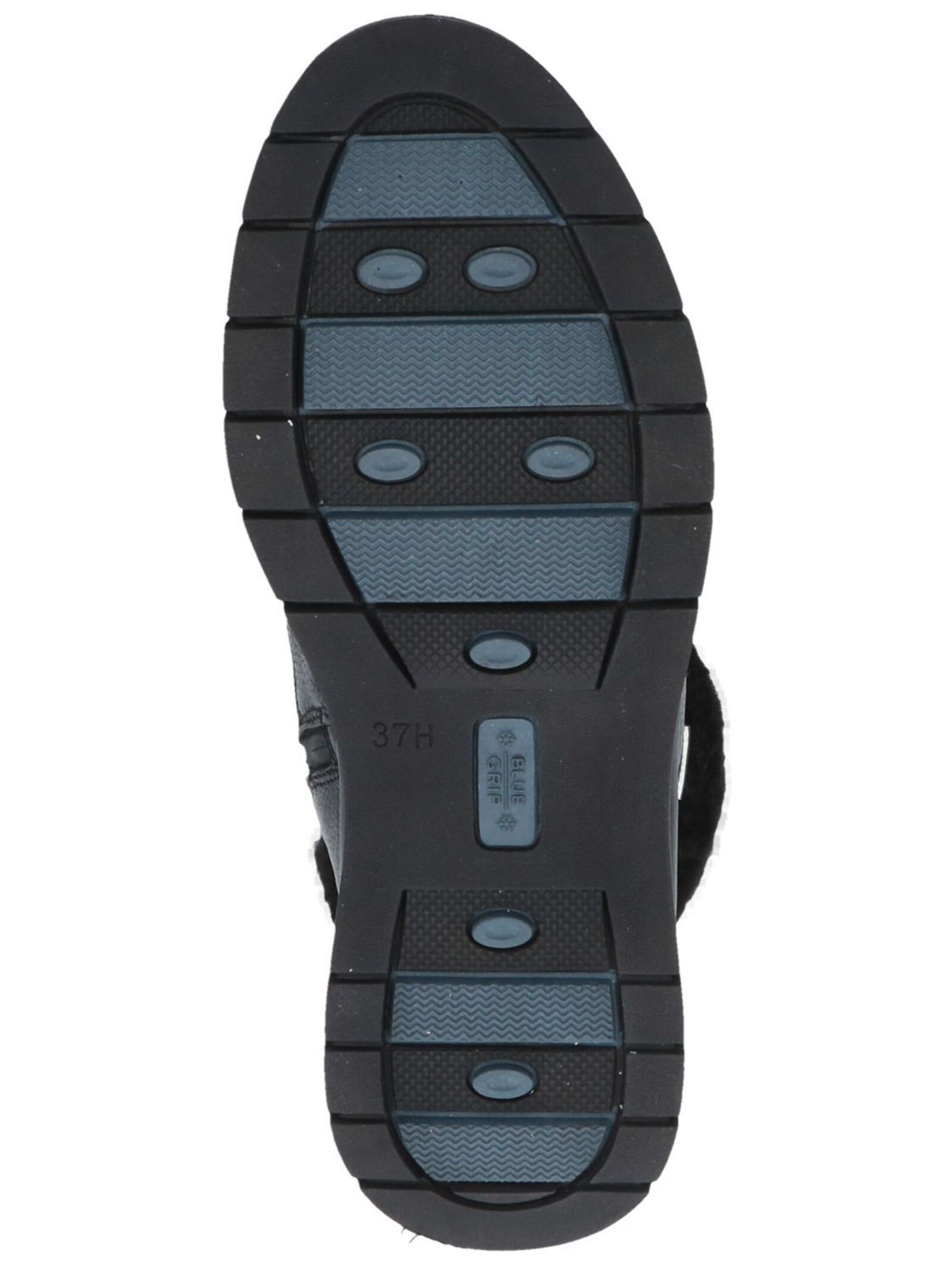 CAPRICE Lace-up bootie in Black