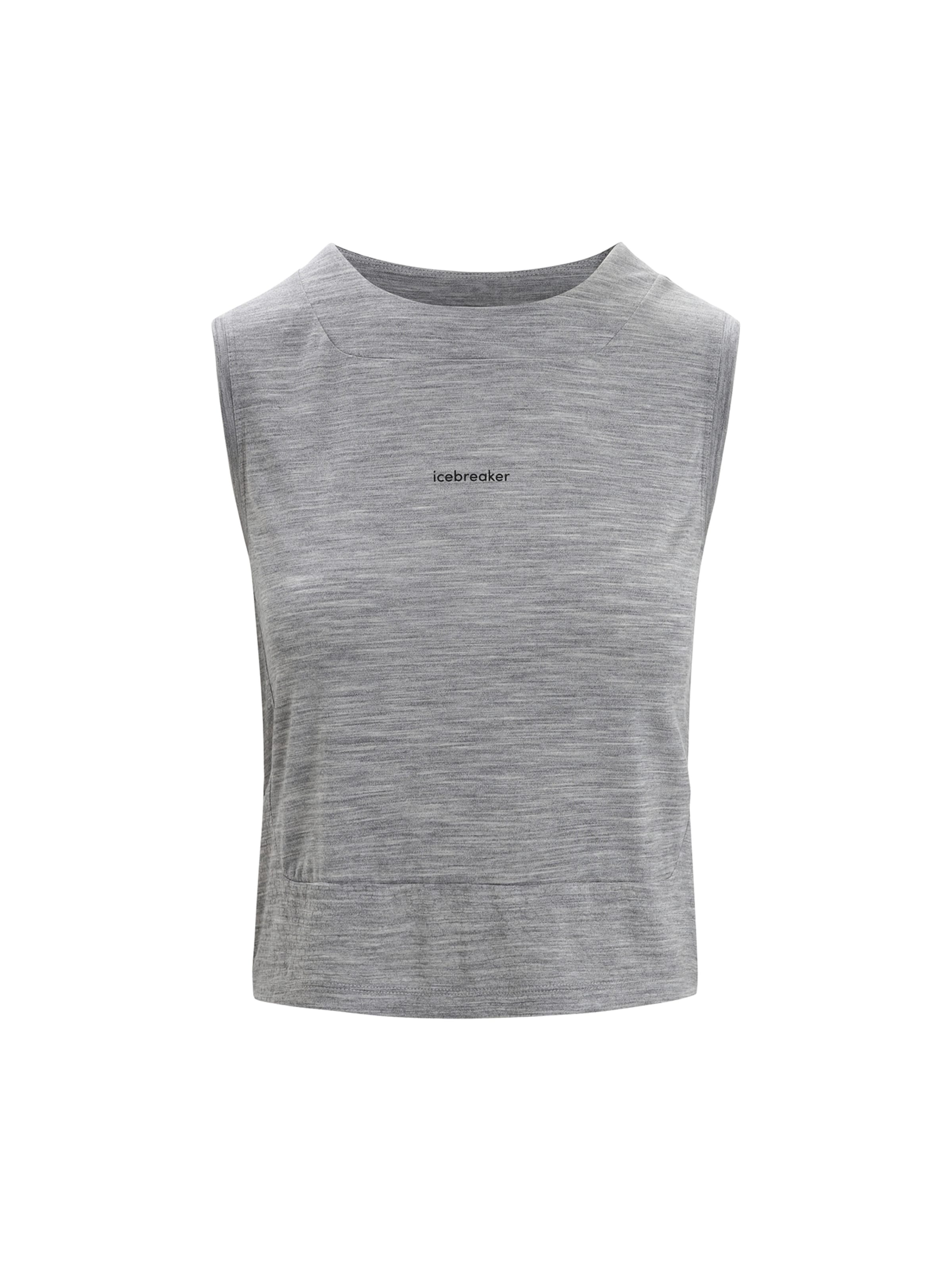 ICEBREAKERTehnička sportska majica - siva boja: prednji dio