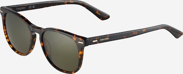 Occhiali da sole '22515S' di Calvin Klein in nero: frontale