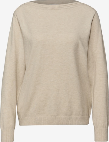 STREET ONE - Jersey en beige: frente