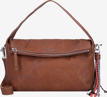 Desigual Shoulder Bag 'Deja Vu' in Brown: front
