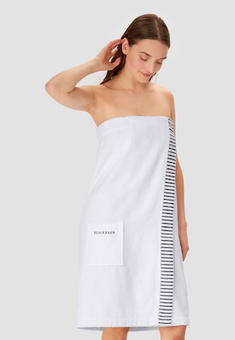 SCHIESSER Handdoek 'Rom' in Wit: voorkant