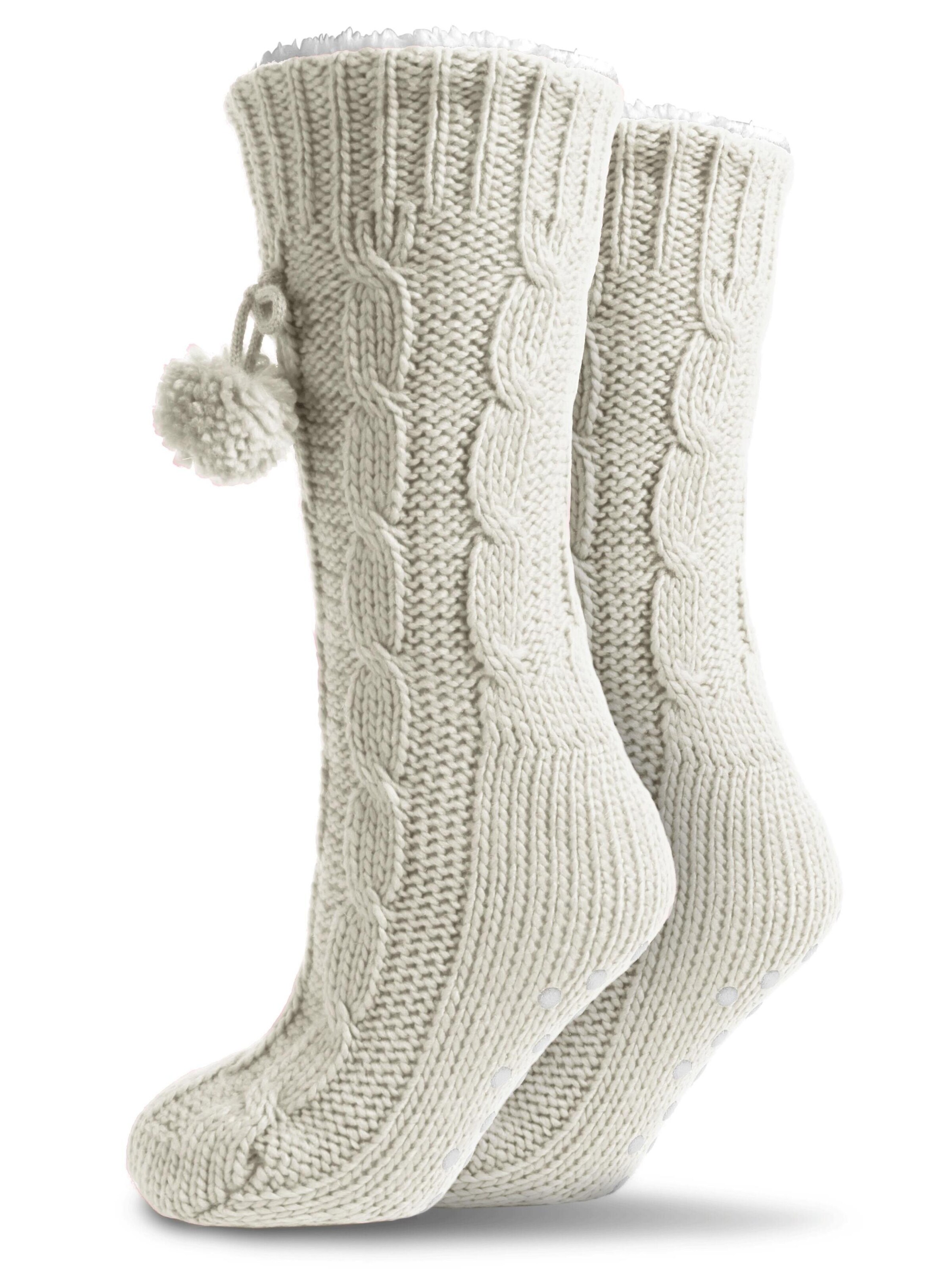 Chaussettes normani en blanc