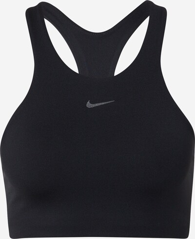 NIKE Soutien-gorge de sport 'Alate' en gris / noir, Vue avec produit