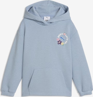 PUMA Sweatshirt in Blauw: voorkant