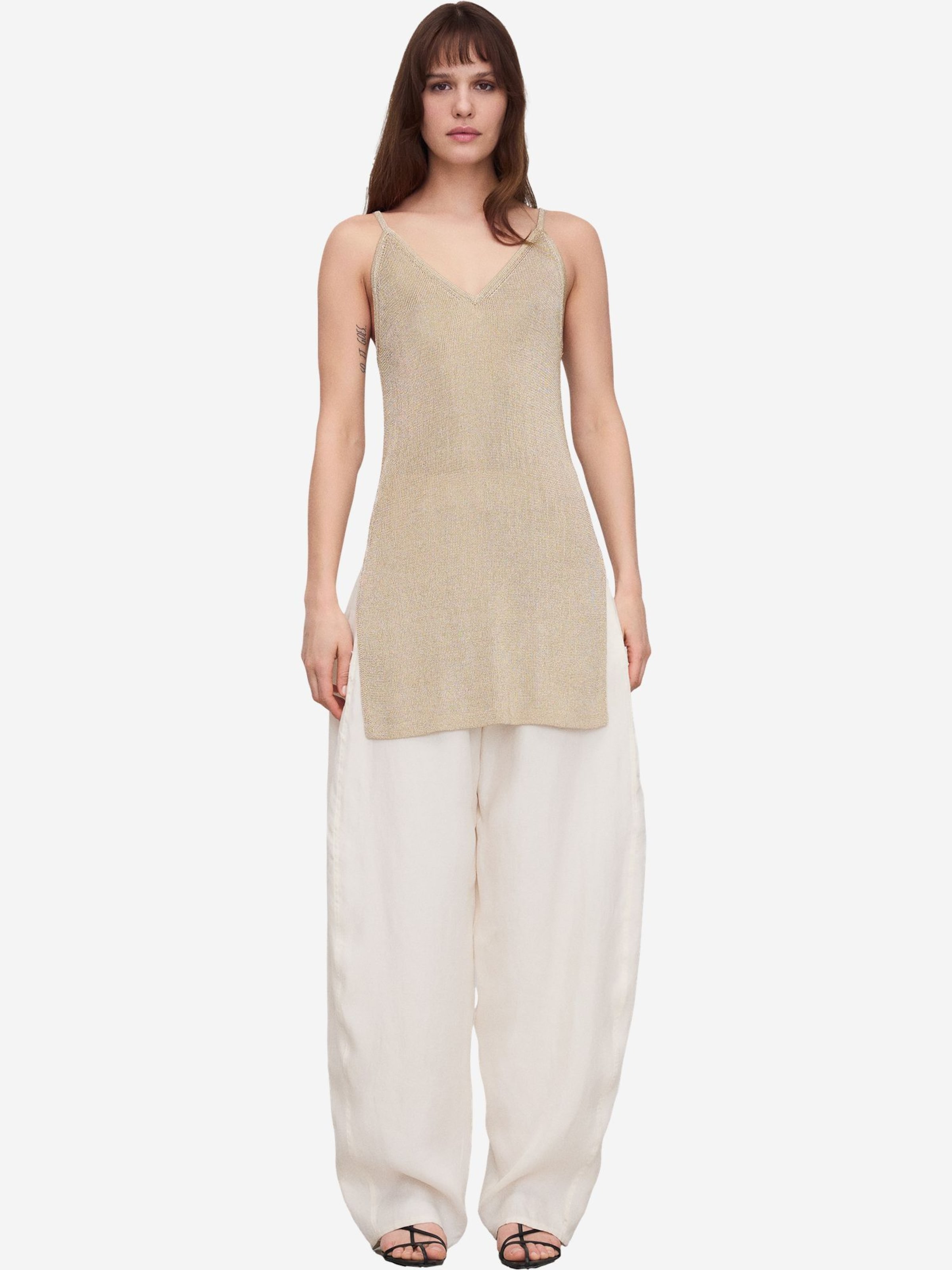 Adolfo Dominguez Top in Gold