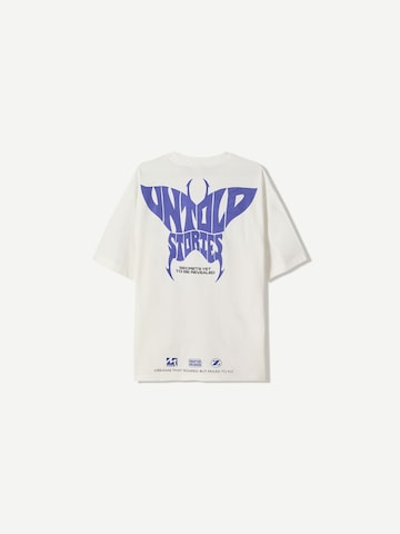 Bershka Shirt in White