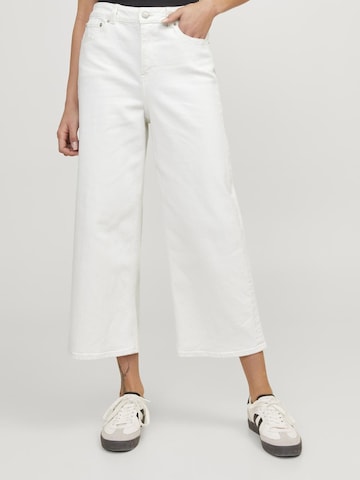 Wide Leg Jean 'MILLA' JJXX en blanc : devant