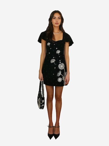 Laura Slings - Vestido de gala 'The Mystiques' en negro