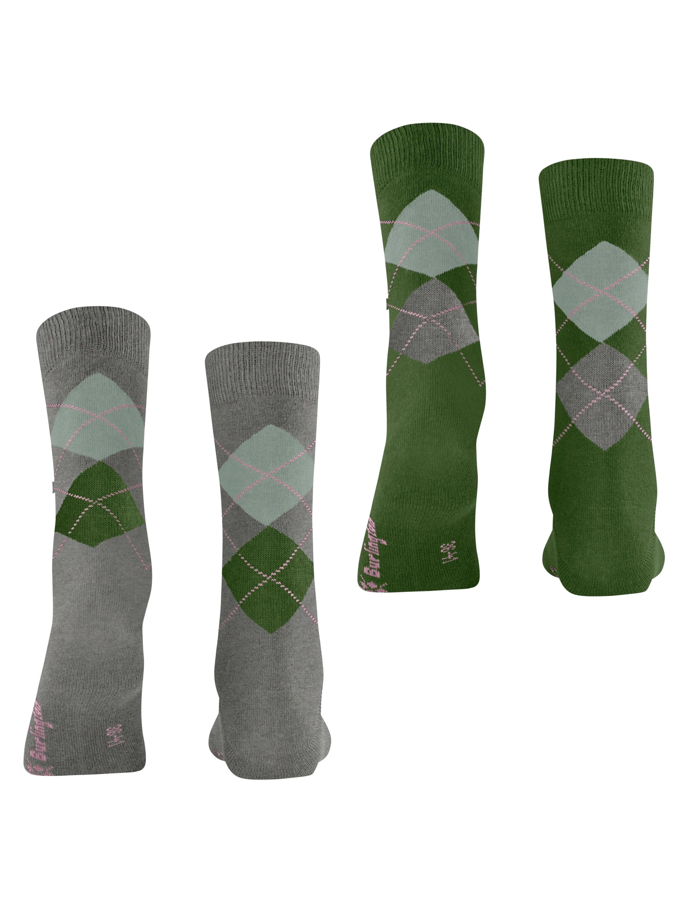 BURLINGTON Socken 'Everyday Argyle'‌‌‌‌ in Grau