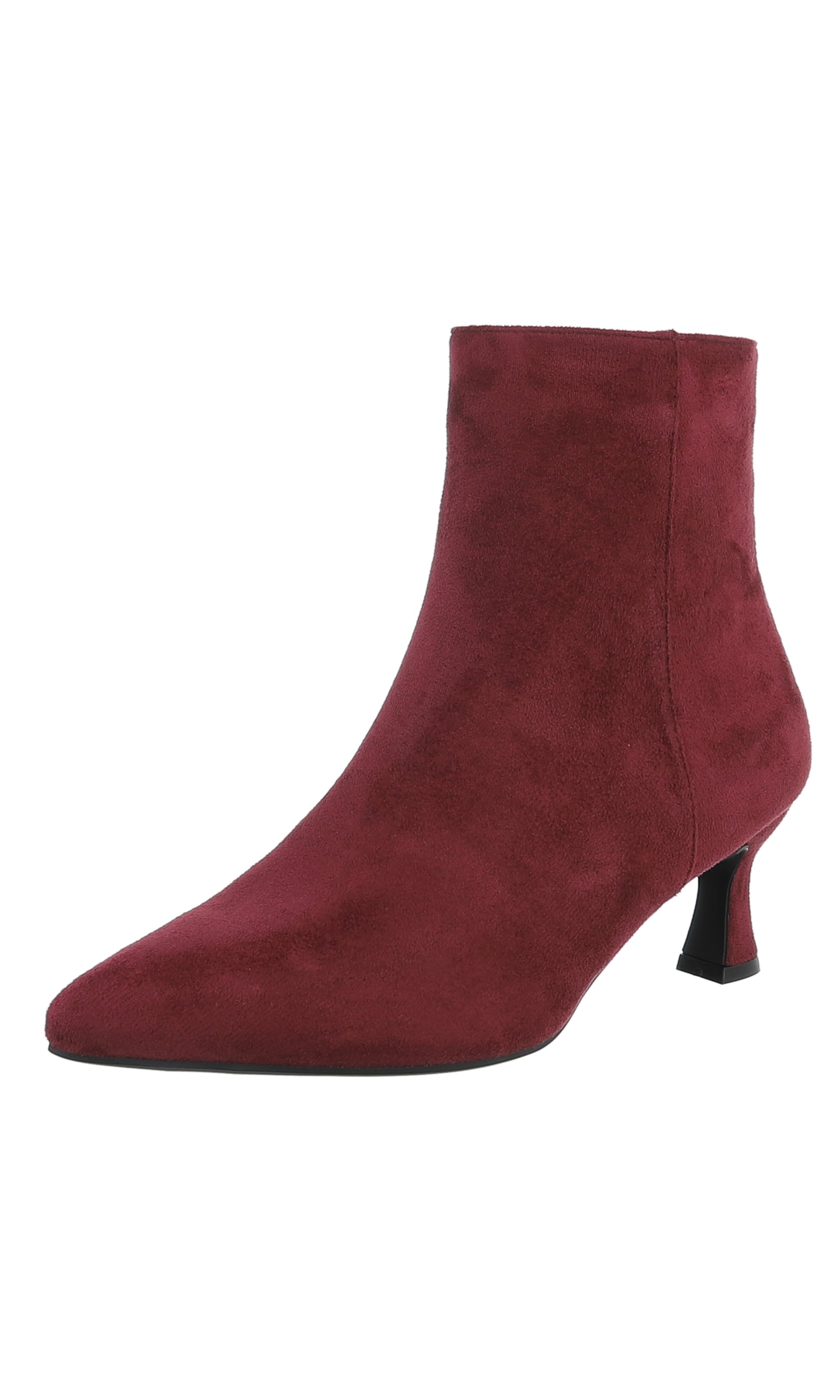 Ital-Design Ankle Boots in Red: front
