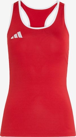 ADIDAS PERFORMANCE - Top desportivo 'Entrada26' em vermelho: frente