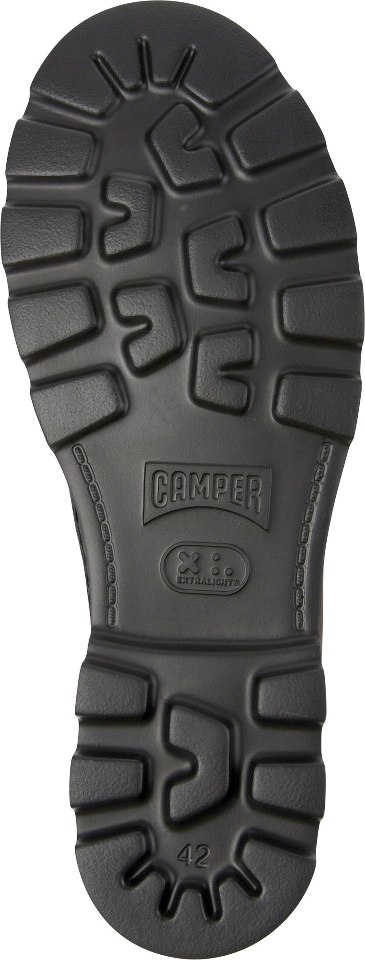 Boots stringati 'Brutus' di CAMPER in rosso