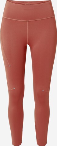 Skinny Pantalon de sport On en rouge : devant