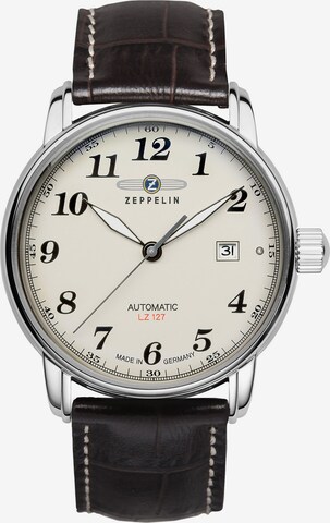 Zeppelin Analog Watch in Beige: front