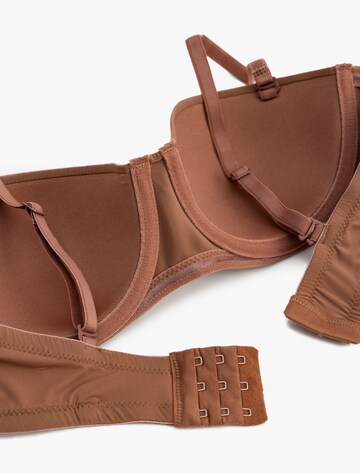 Koton Balconette BH in Braun