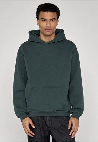 Felpa di Urban Classics in verde: frontale