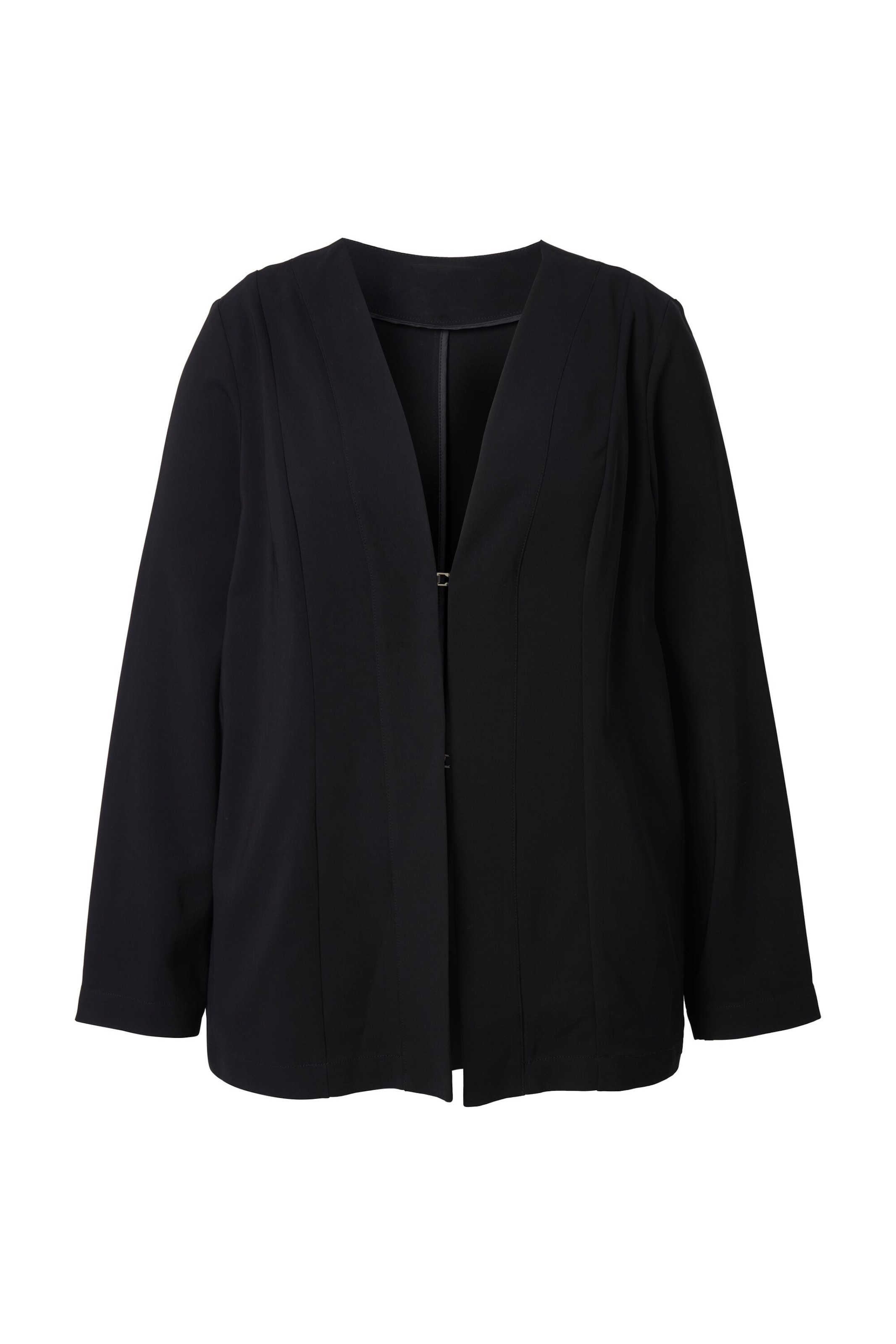 Ulla Popken Jacke in Schwarz: Vorderseite