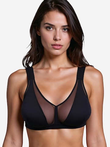 Vivisence T-shirt Bra '1088' in Black
