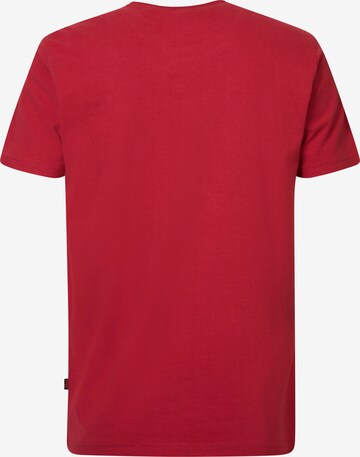 T-Shirt 'Bonfire' Petrol Industries en rouge