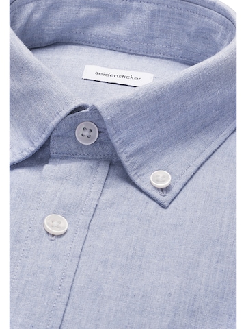 SEIDENSTICKER Regular fit Business shirt in Blue