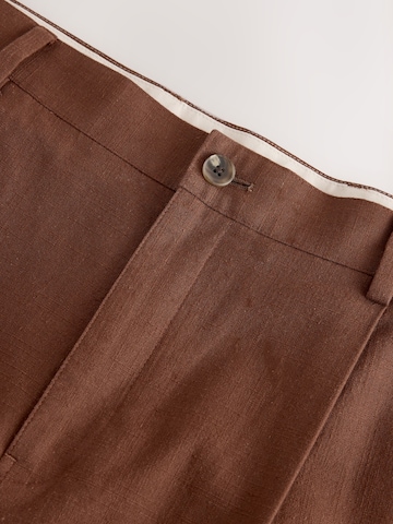 Loosefit Pantalon à pince Next en marron
