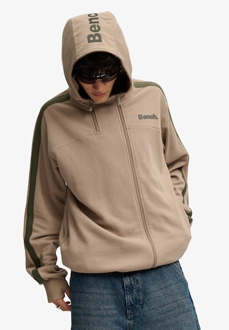 Veste de survêtement 'Bench X Superdry&Co' BENCH en beige : devant