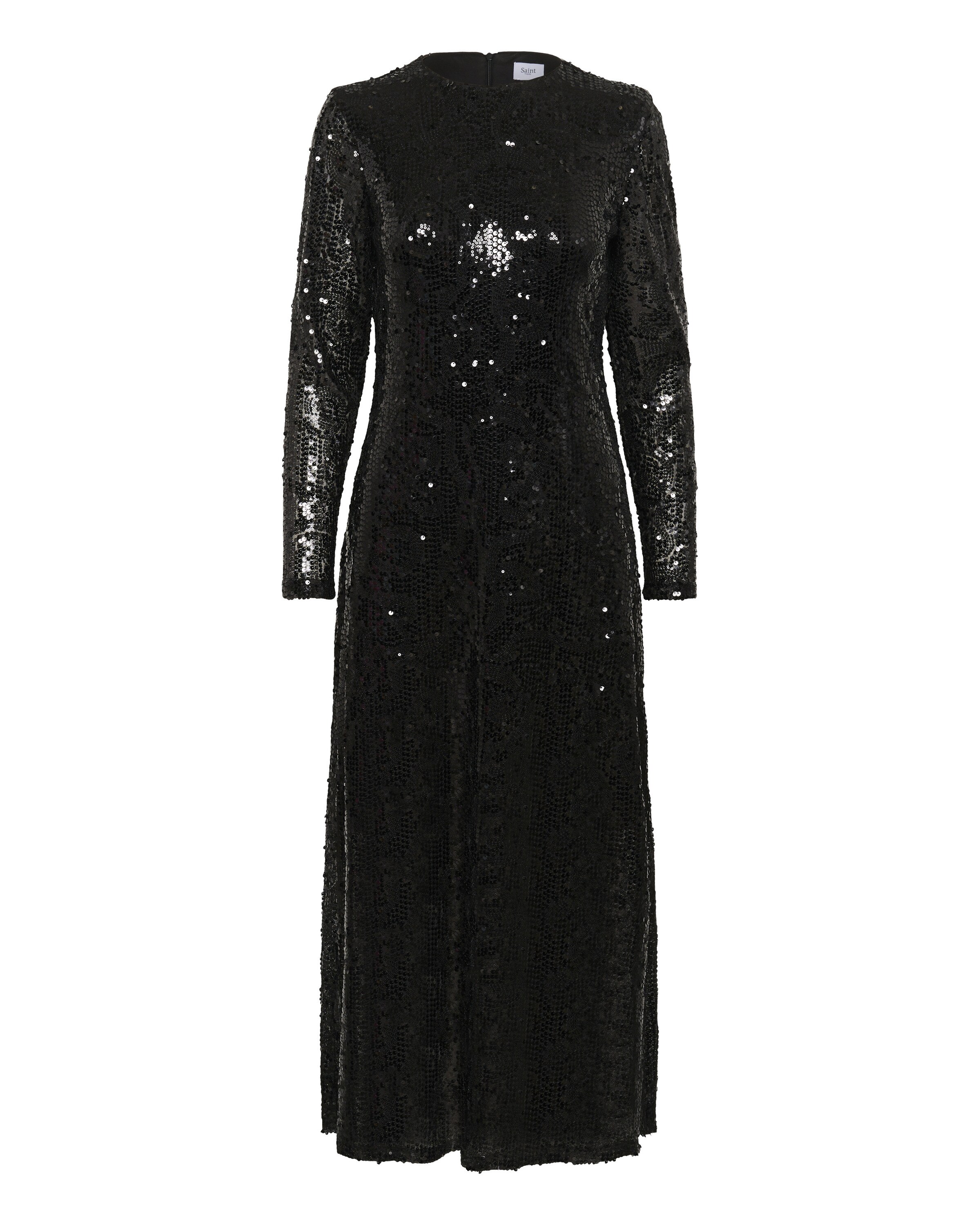 SAINT TROPEZ Robe 'SZNuciana' en noir, Vue avec produit