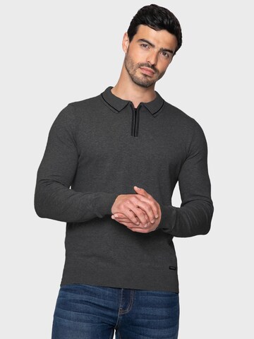 Threadbare Pullover 'Barrow' in Grau: predná strana