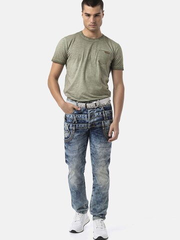 CIPO & BAXX Regular Jeans 'CD910' in Blue