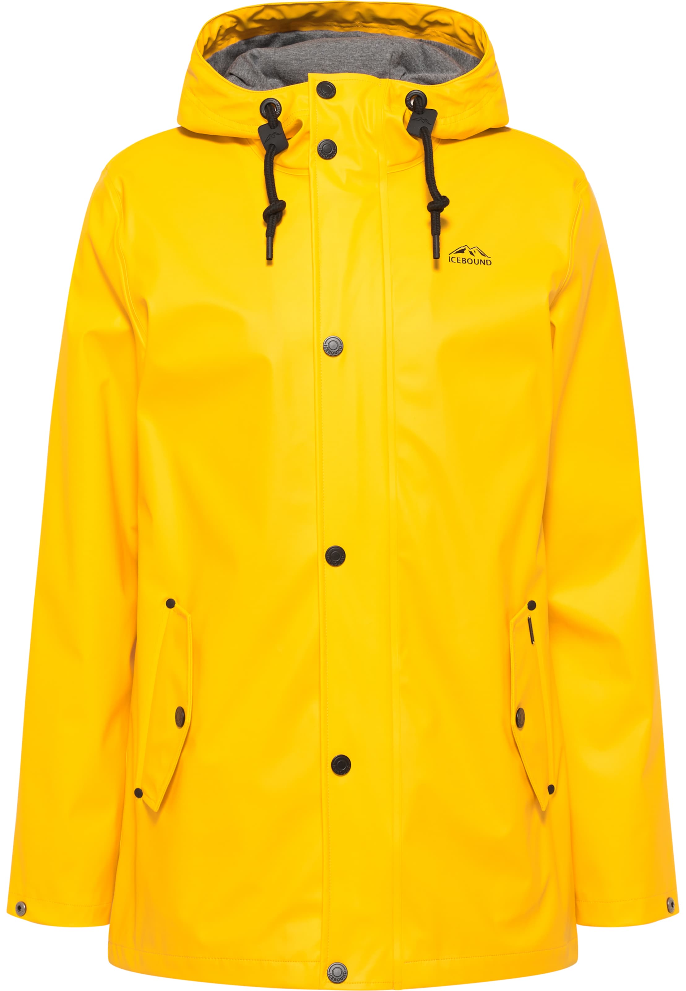 Frauen Jacken ICEBOUND Regenjacke in Gelb - FS21046