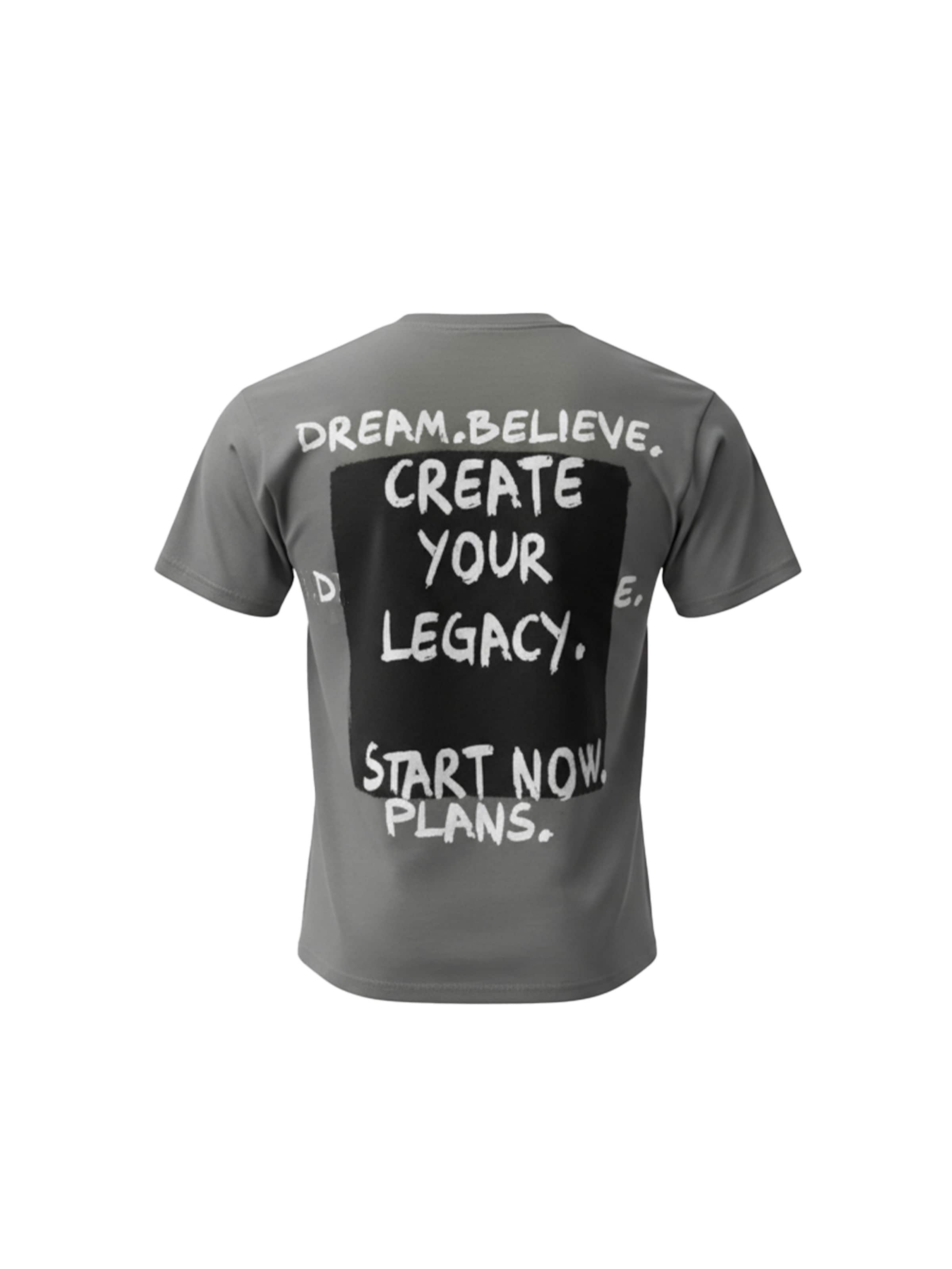 Kleidermafia Shirt in de kleur Antraciet, Productweergave