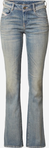 DIESEL Flared Jeans '1969 EBBEY' i blå: forside