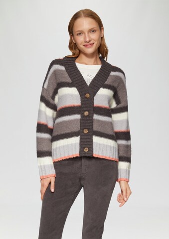 s.Oliver Knit cardigan in Grey: front