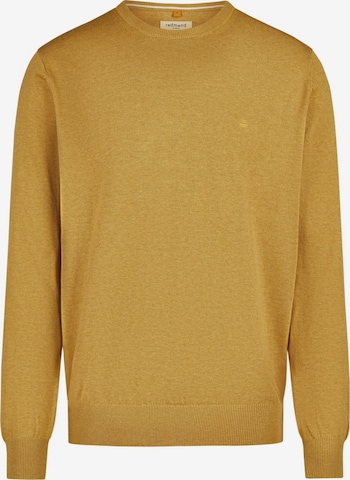redmond Sweater 'Basic' in Yellow: front