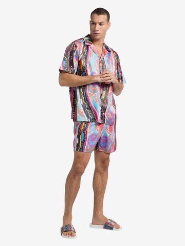Carlo Colucci Comfort fit Overhemd 'DeManincor' in Gemengde kleuren