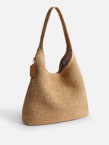 Borsa da spiaggia di COACH in beige