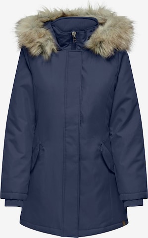 Parka d’hiver 'ONLNEWKATY' ONLY en bleu : devant