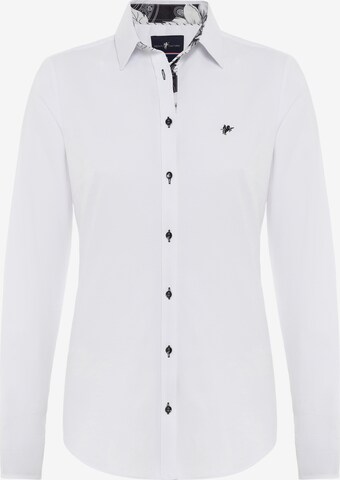 DENIM CULTURE Blouse 'MICHELLE' in White: front