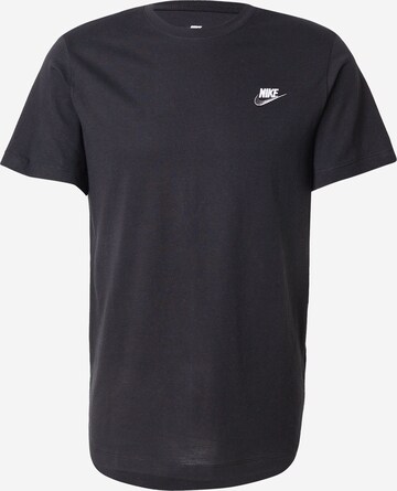 Nike Sportswear Футболка 'CLUB' в Черный: спереди