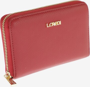 L.CREDI Small Leather Goods in One size in Red: front