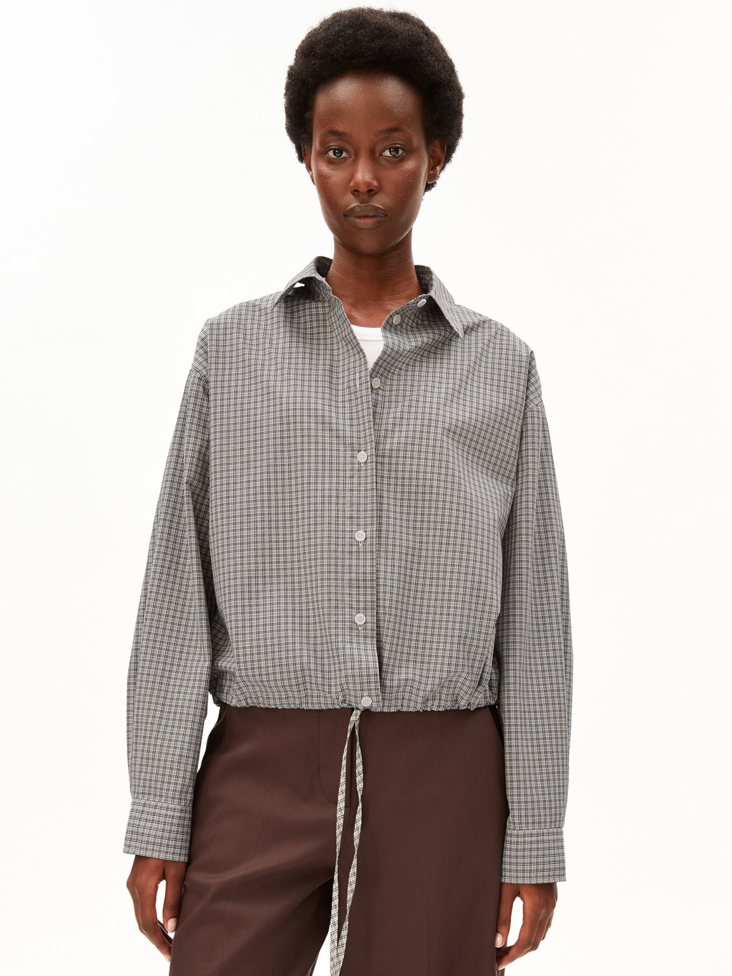 ARMEDANGELS Blouse in Grijs