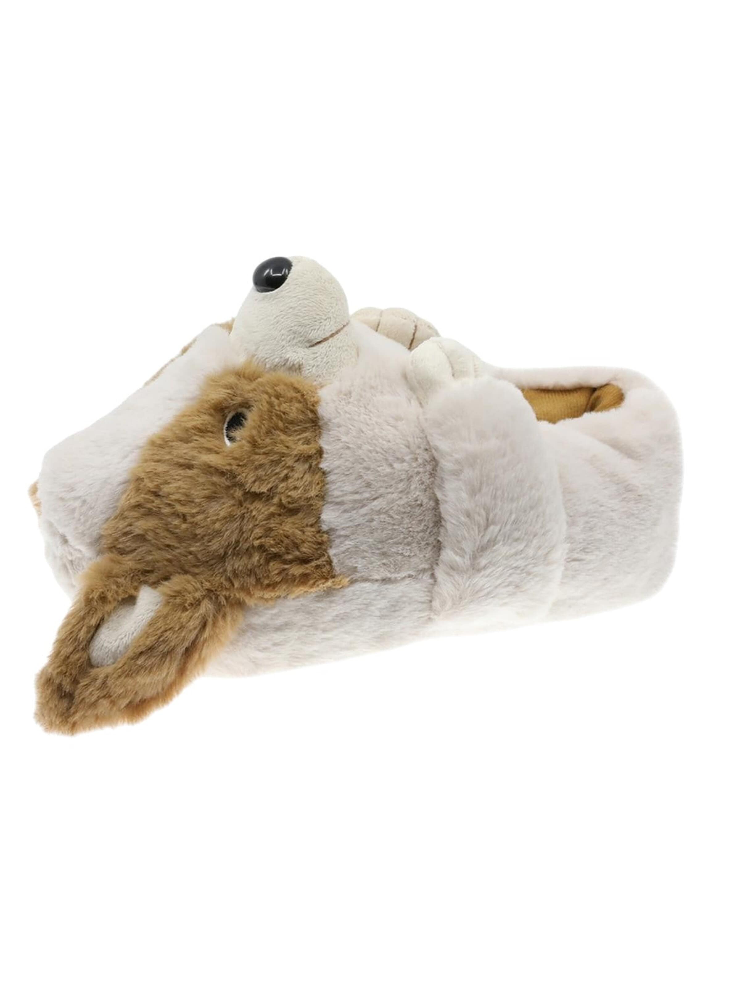Pantoufle 'Floppys' Beppi en beige : devant