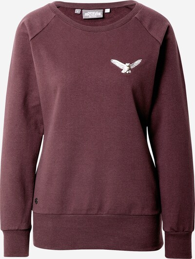 mazine Sweater majica 'Marla' u ljubičasta / bijela, Pregled proizvoda